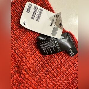 H&M Red Men’s Scarf